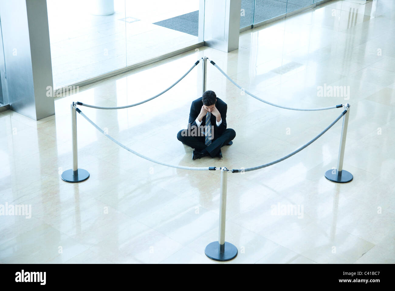 Roped off area hires stock photography and images Alamy