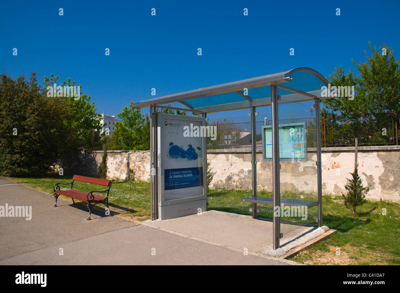 Bus Stop Shelter High Resolution Stock Photography and Images - Alamy