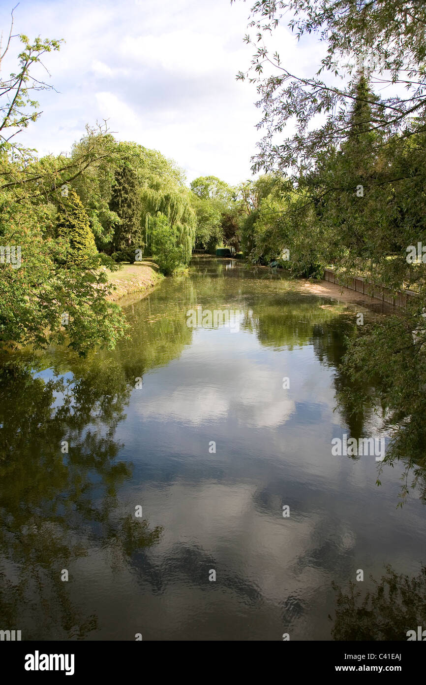 River Thames at Monkey Island near Bray Stock Photo