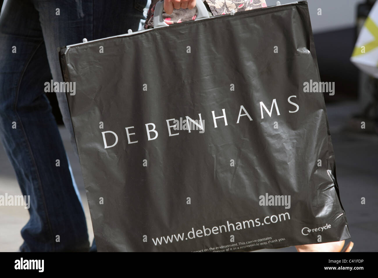 Debenhams shopping bag hi-res stock photography and images - Alamy