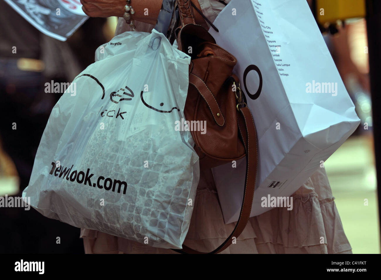Plastic shopping bag hires stock photography and images Alamy