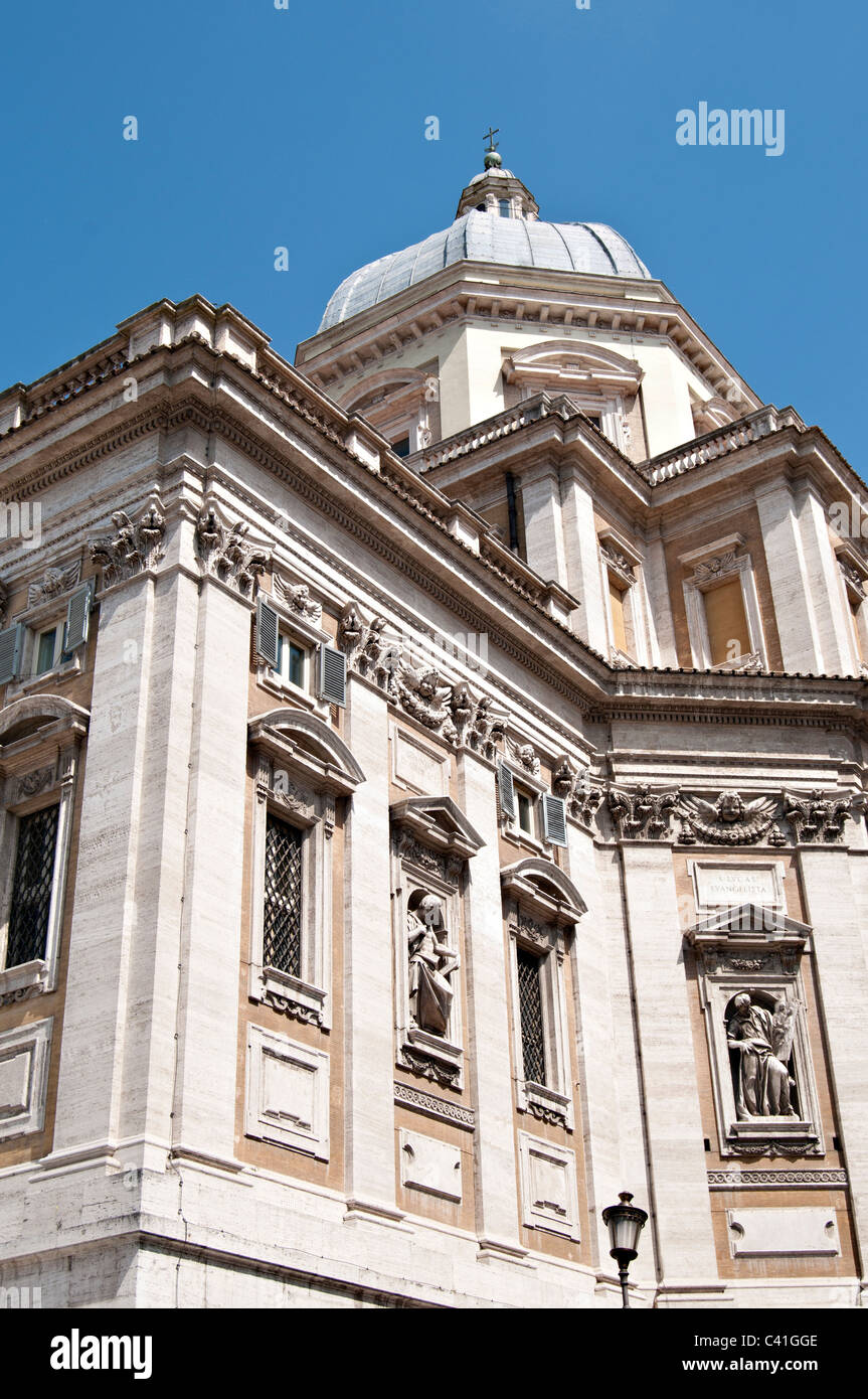 Basilica Santa Maria Maggiore, Rome, Lazio, Italy, Europe Stock Photo