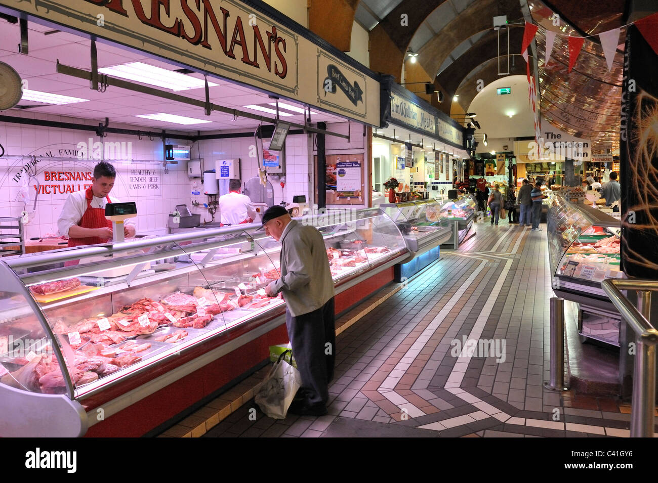 The English Market in Cork City Ireland Stock Photo Alamy