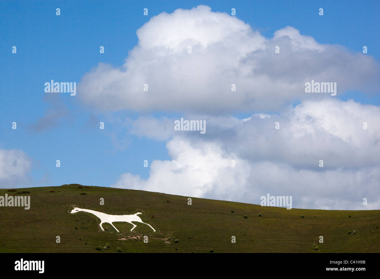 Alton Barnes White Horse Wiltshire England UK Stock Photo Alamy