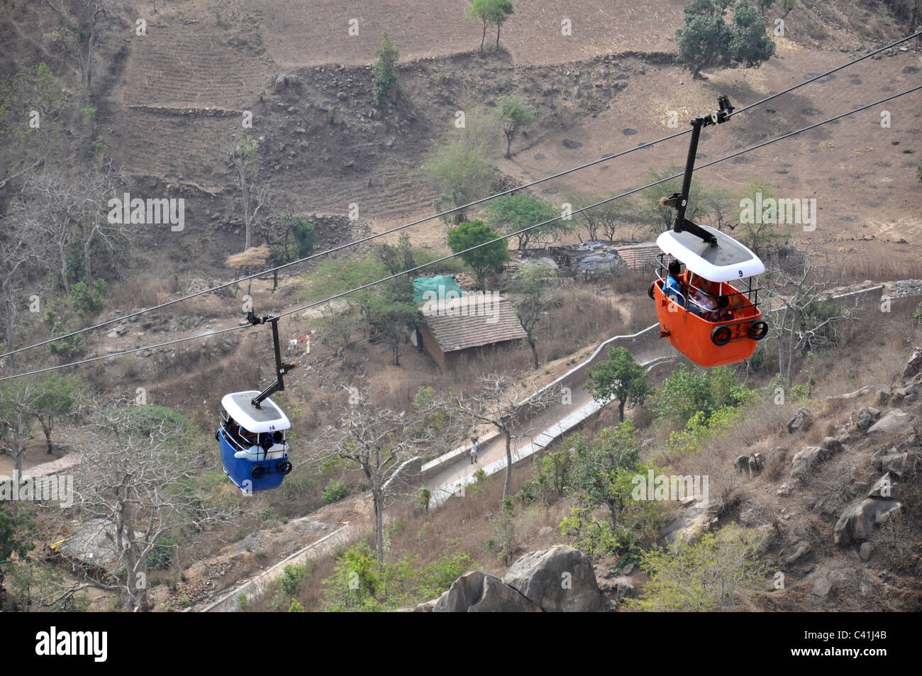Rope Way View Ropeway hi-res stock photography and images - Alamy