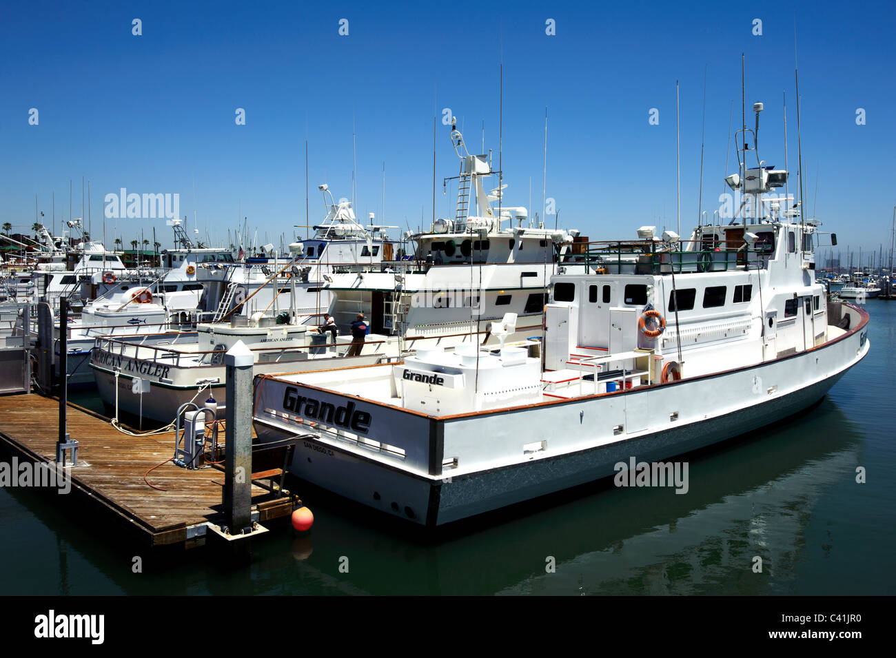 San Diego Sport Fishing Stock Photo - Alamy
