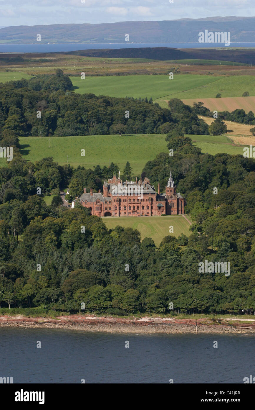 Mount Stuart House, home to the Stuarts of Bute, on the Isle of Bute, Scotland Stock Photo Alamy