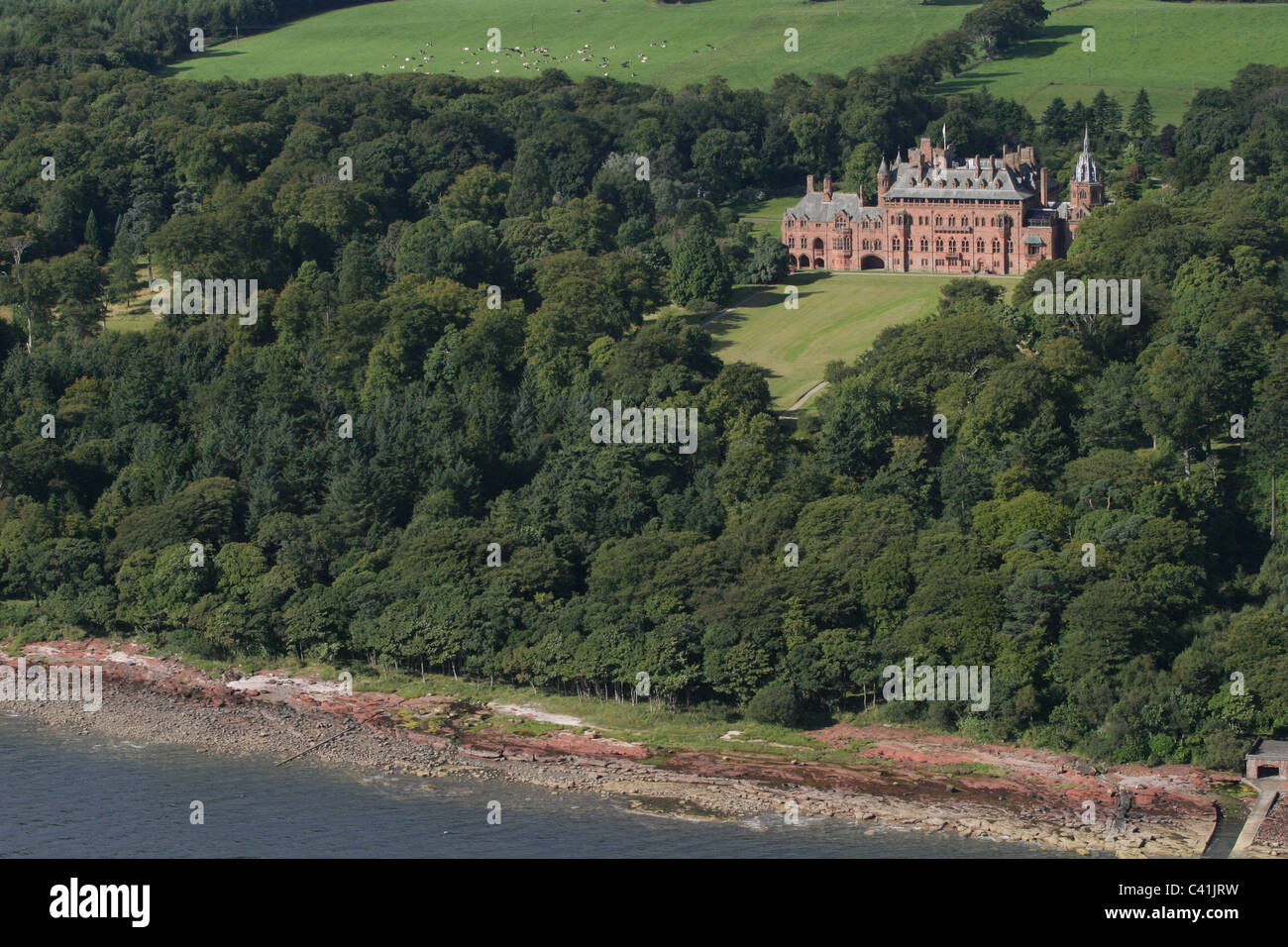 Mount Stuart House, home to the Stuarts of Bute, on the Isle of Bute