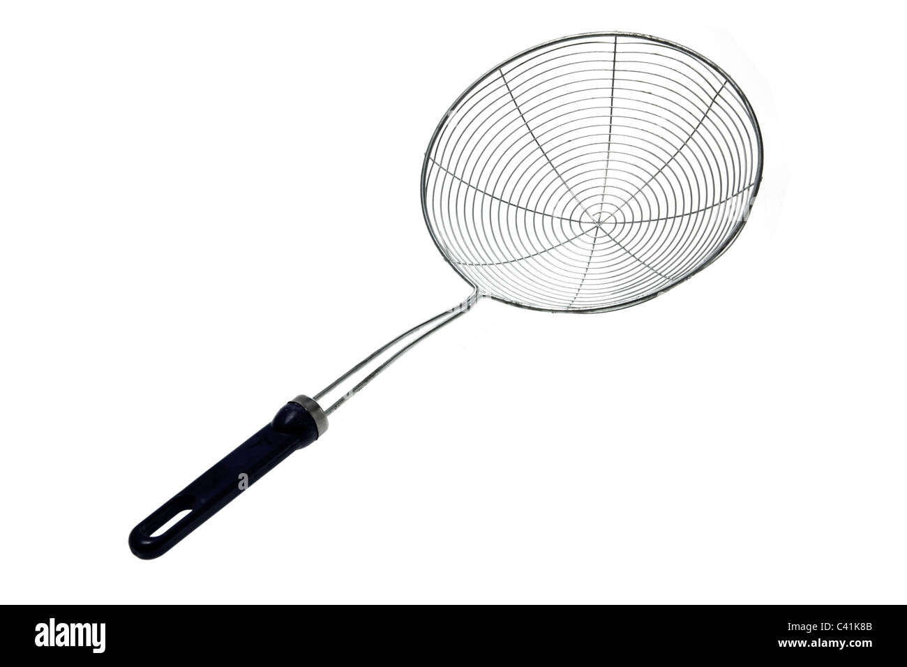 Deep Fry Strainer Stock Photo Alamy