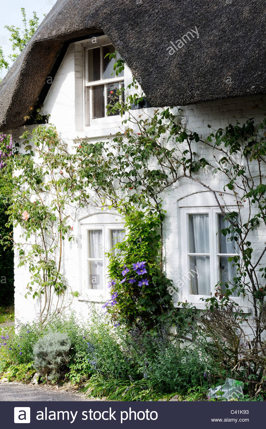 Sash Window Country Cottage Stock Photos Sash Window Country