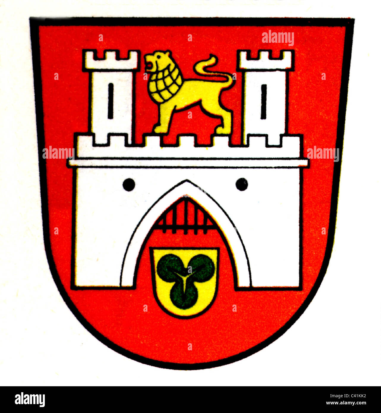 coat of arms / emblems, Hanover, city arms, Lower Saxony, Germany Stock ...