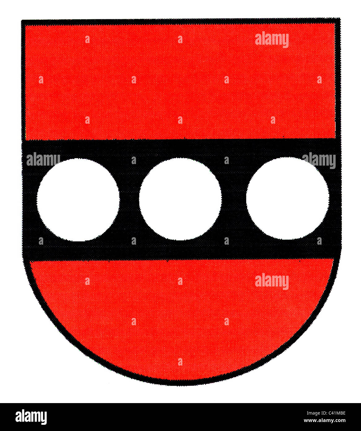 coat of arms / emblems, Neukirchen an der Enknach, city arms, Upper