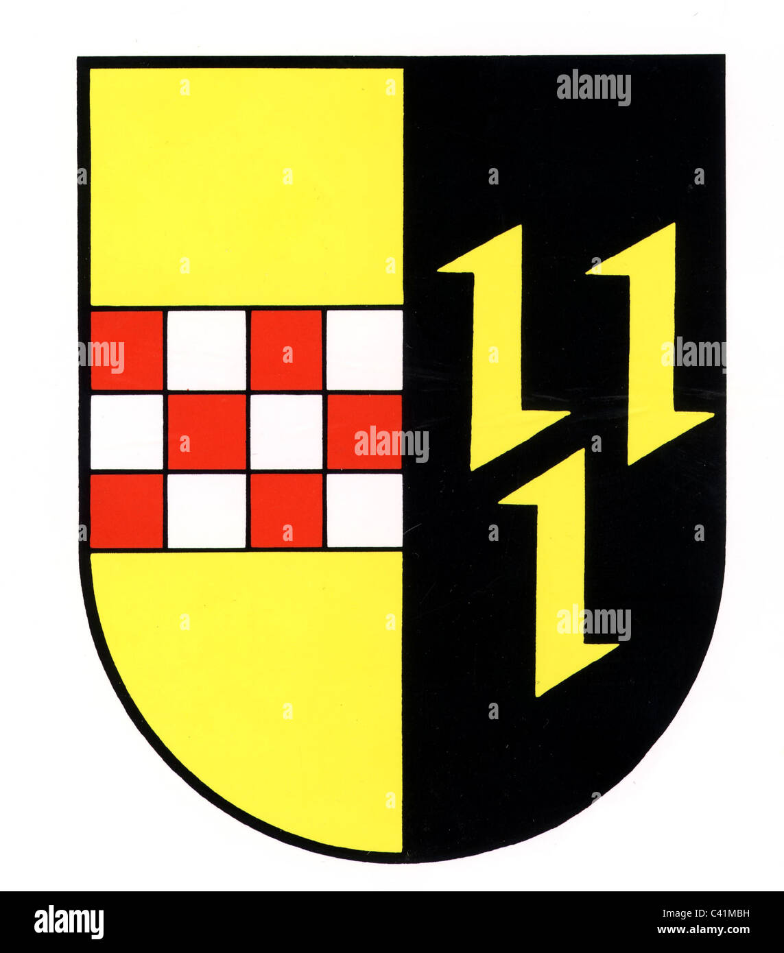 coat of arms / emblems, Hemer, city arms, North Rhine-Westphalia, Germany, Additional-Rights-Clearences-Not Available Stock Photo