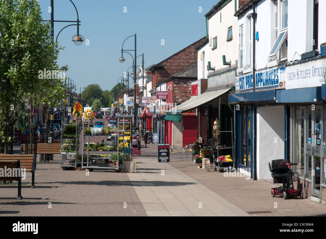 Castle Street, Edgeley, Stockport Stock Photo Alamy