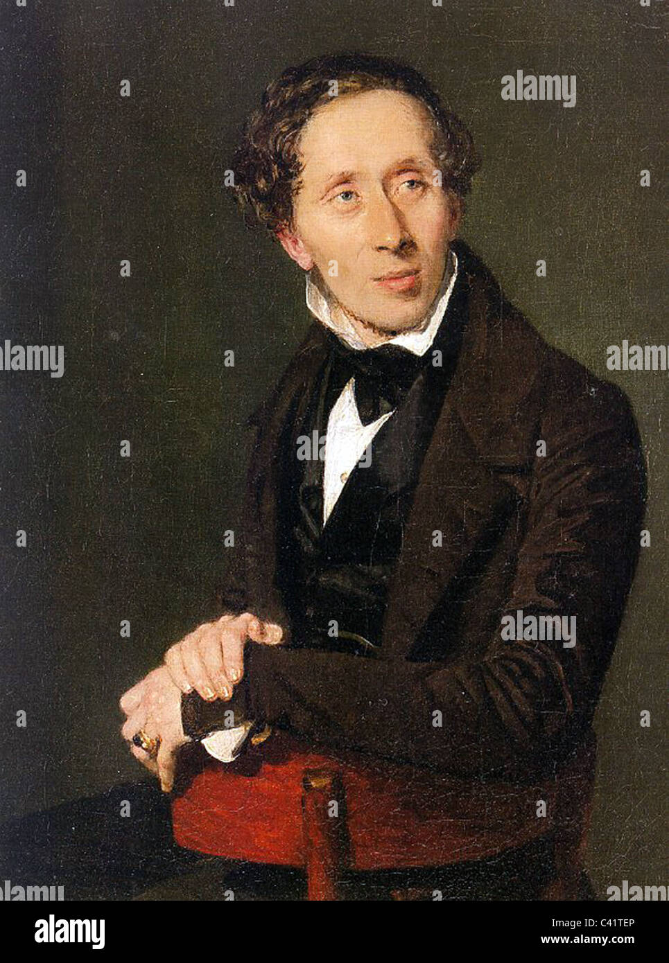 Hans Christian Andersen 1805 - 1875 Editorial Image - Image of