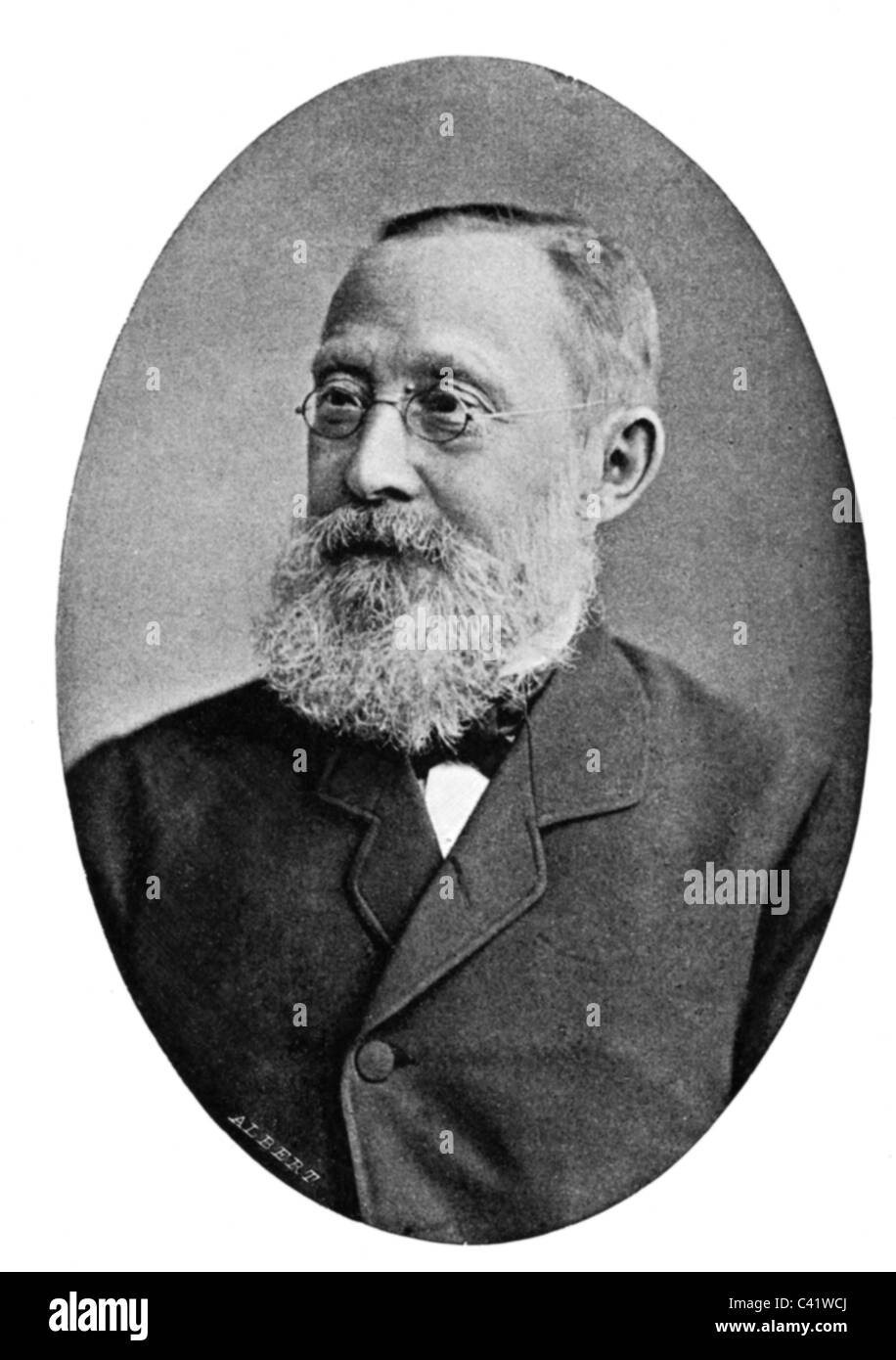 Virchow, Rudolf, 13.10.1821 - 5.9.1902, German physician and politician, portrait, late 19th century, Stock Photo