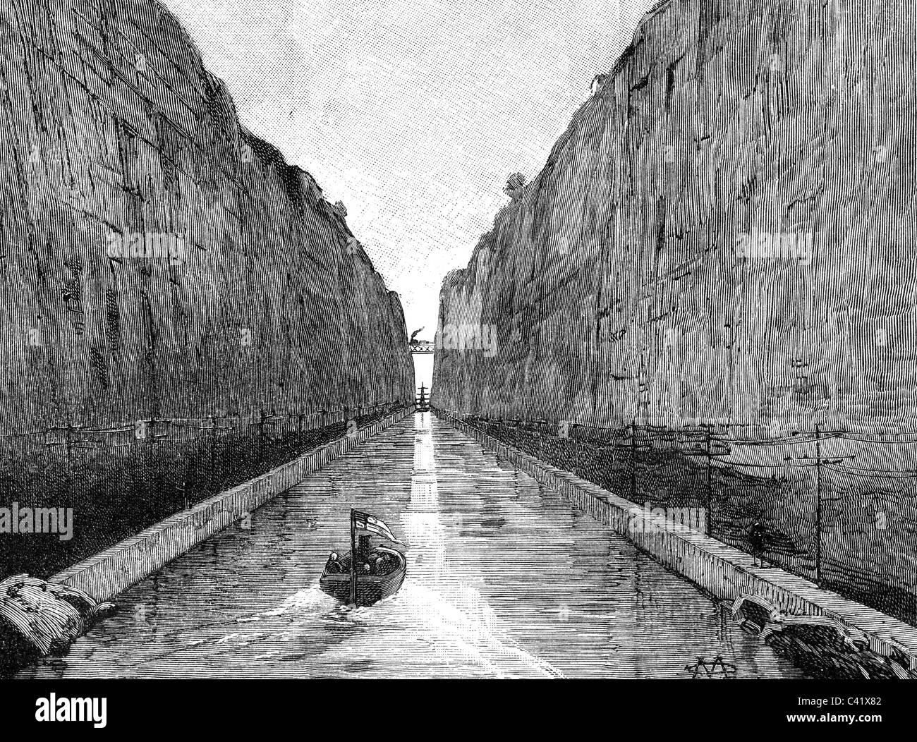 History of the Corinth Canal History of the Corinth Canal