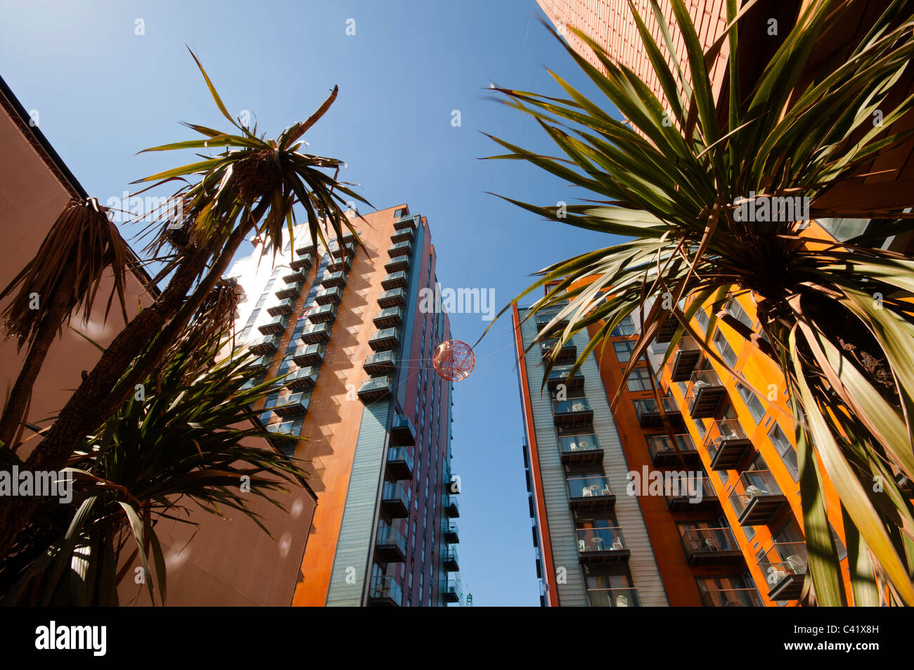 Skyline Central apartments, Northern Quarter, Manchester, England, UK