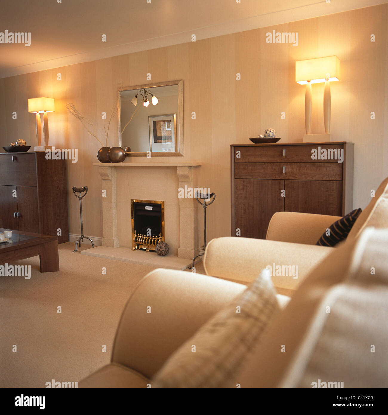 New design show home Stock Photo Alamy