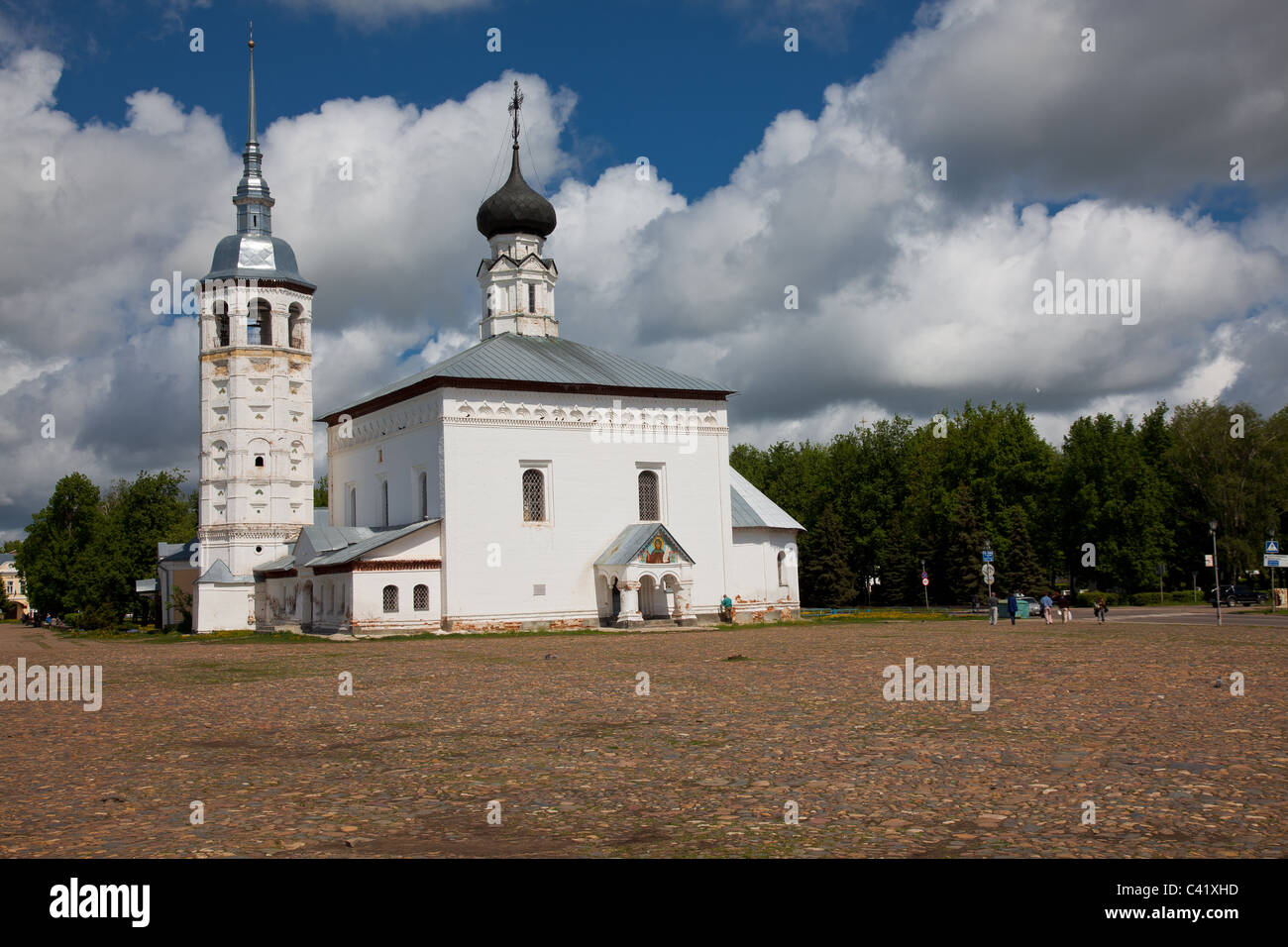 Voskresenskaya church in Suzdal, Russia Stock Photo