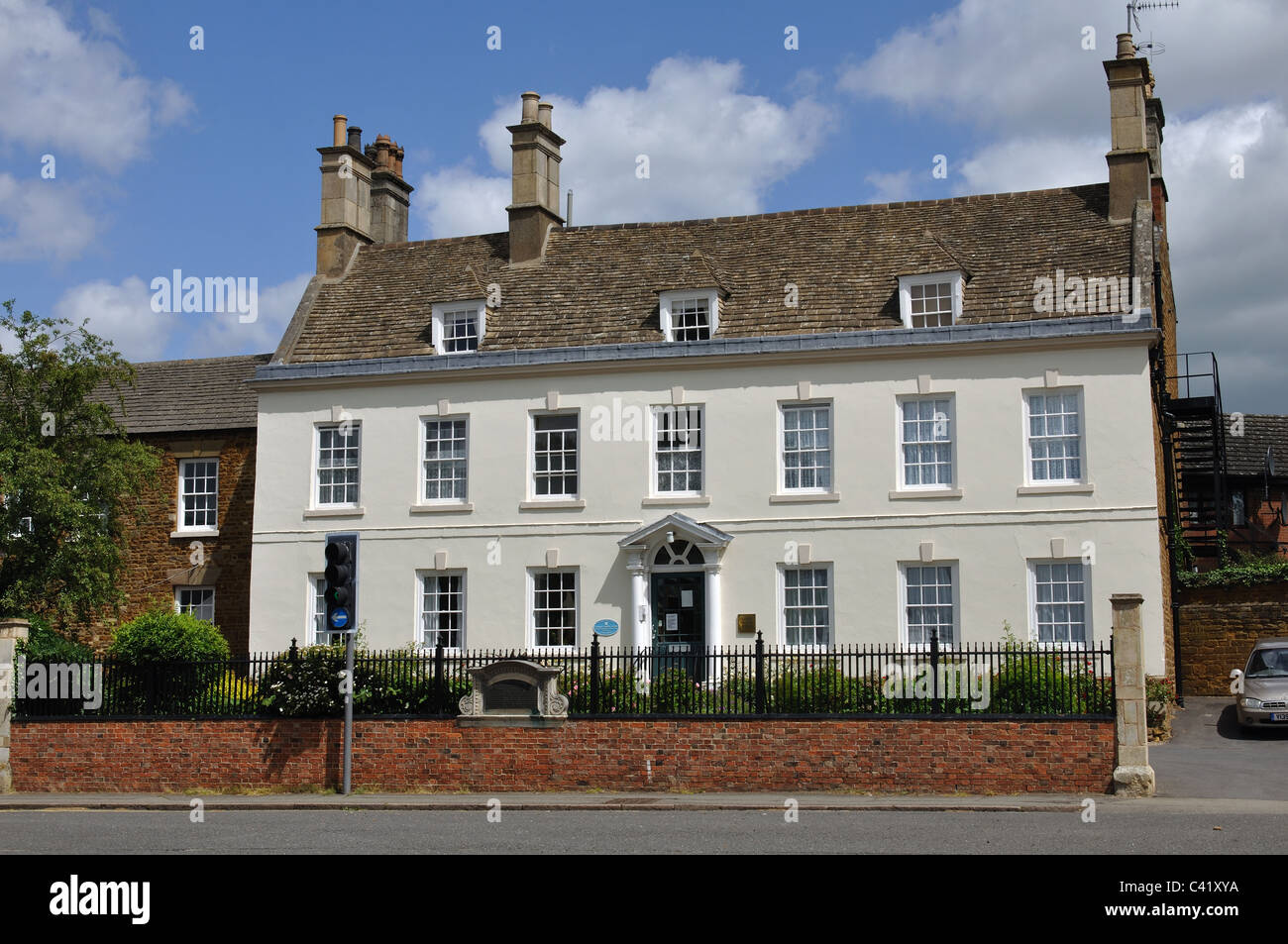 The former Carey Mission House, Kettering, Northamptonshire, England, UK Stock Photo