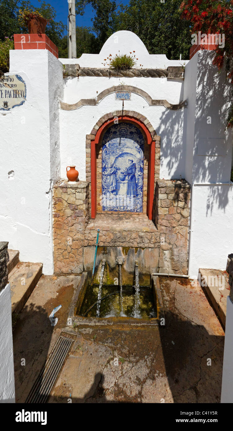 Fonte Peguena, Little Fountain, Alte, Portugal. Stock Photo
