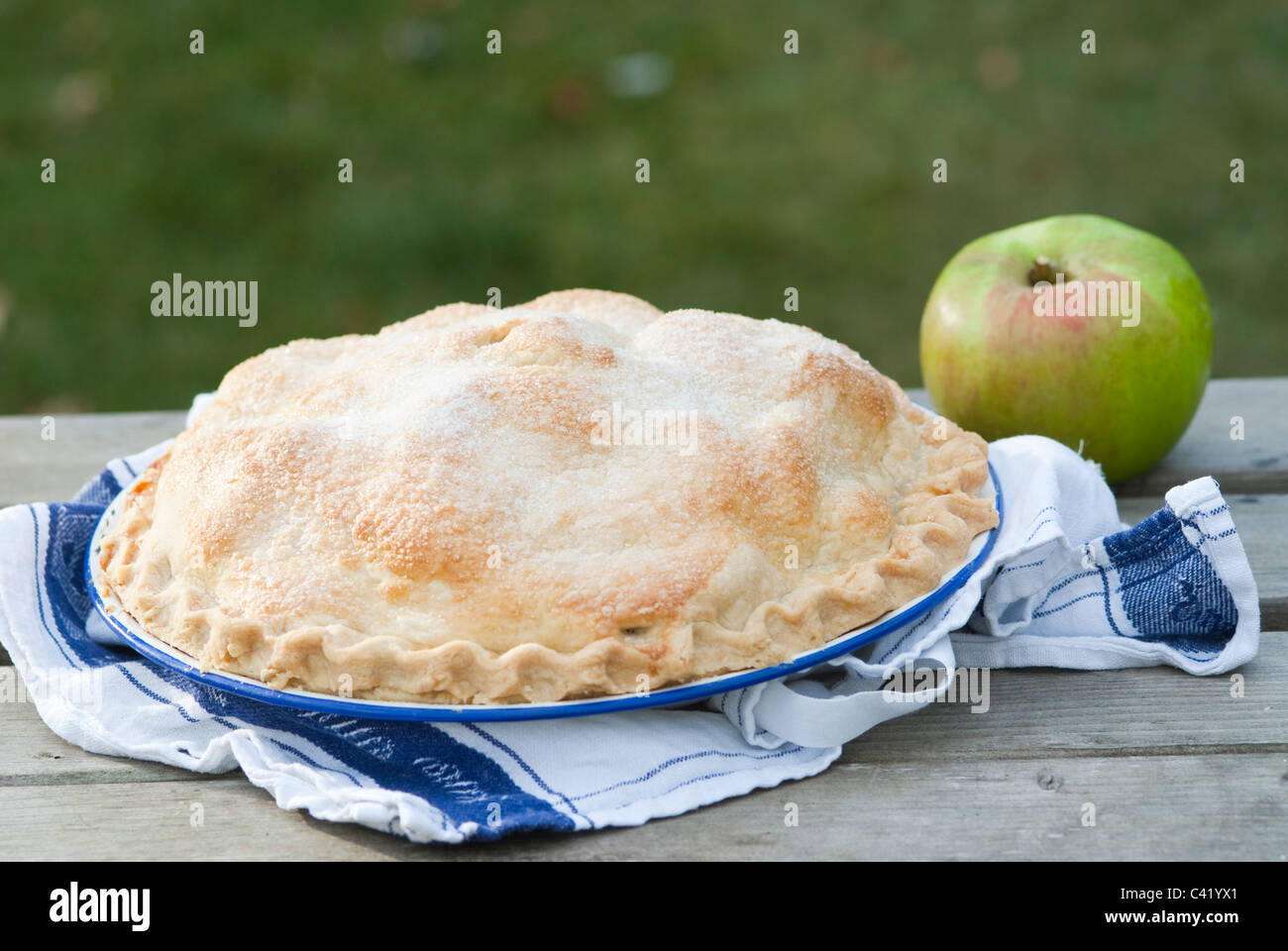 Apple pie UK Stock Photo Alamy
