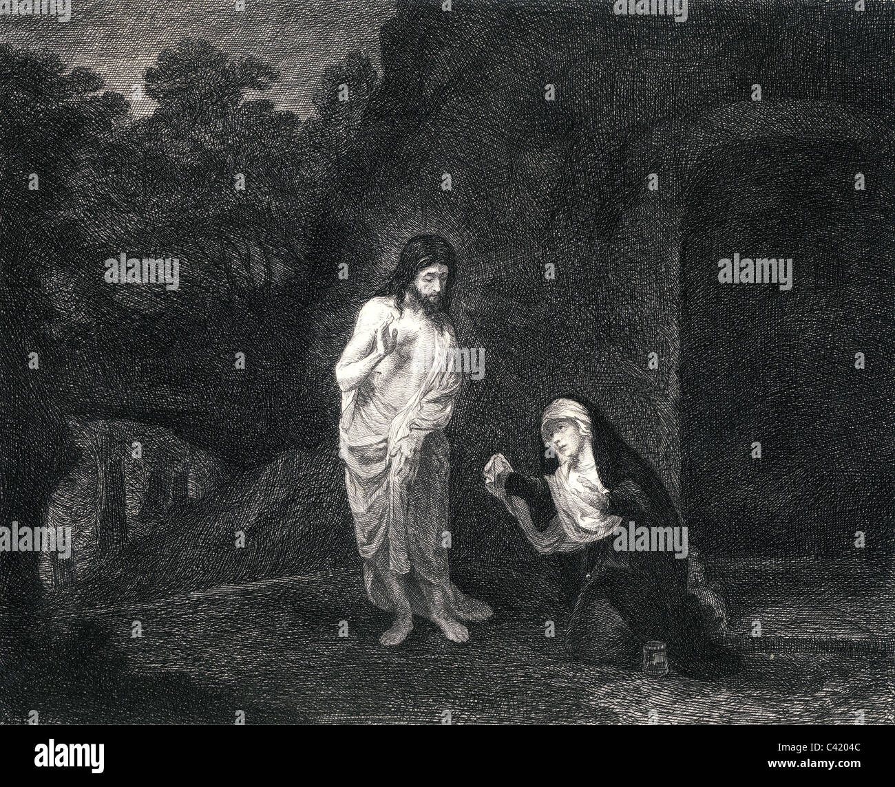 Noli me tangere rembrandt hi-res stock photography and images - Alamy