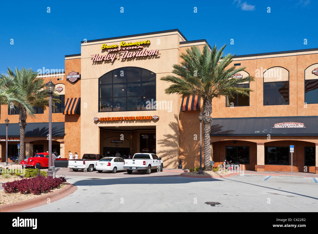 Bruce Rossmeyer Harley Davidson Center In Daytona Florida Usa Stock Photo Alamy