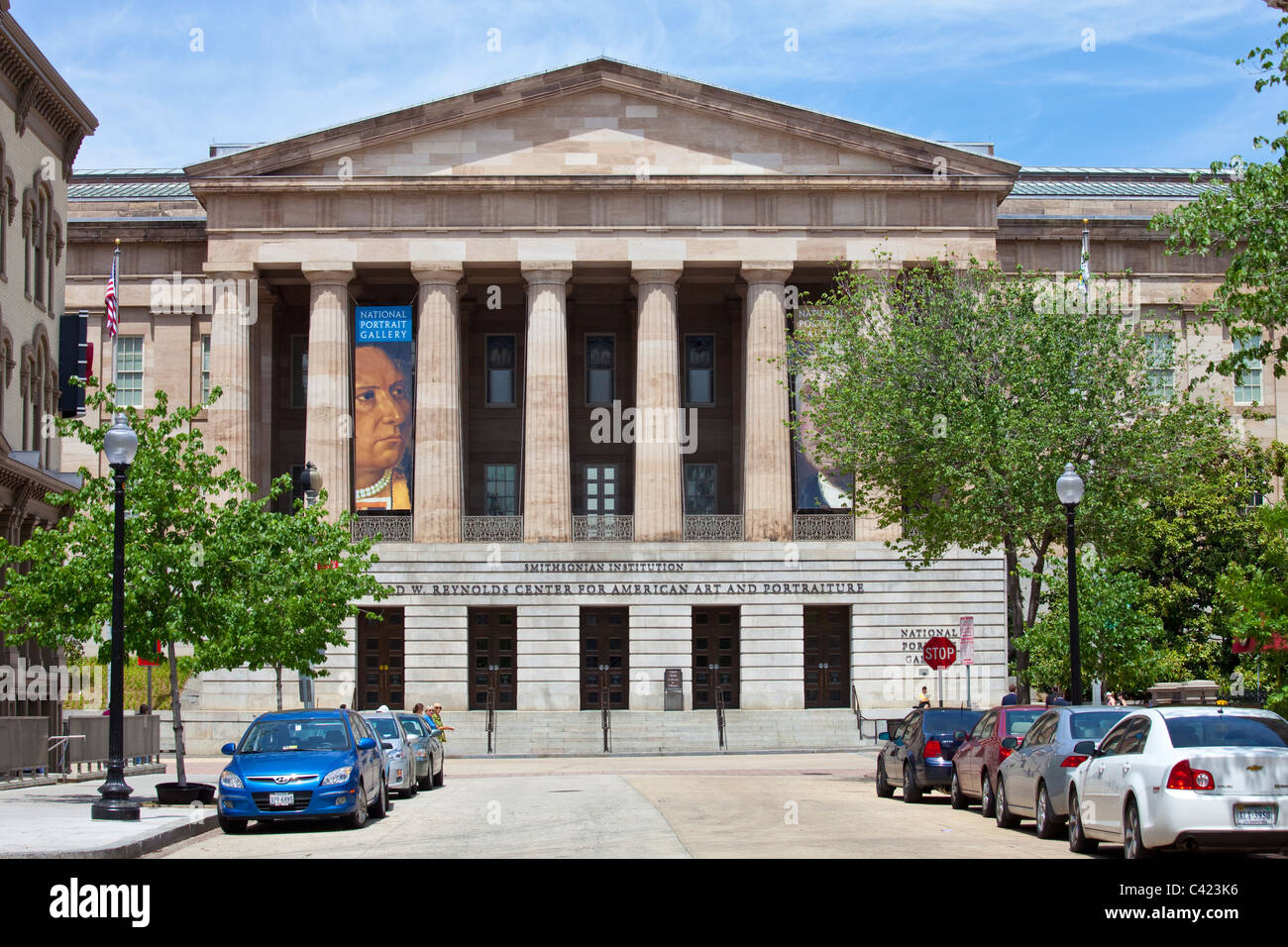 Smithsonian Institution, National Portrait Gallery, Washington DC Stock Photo
