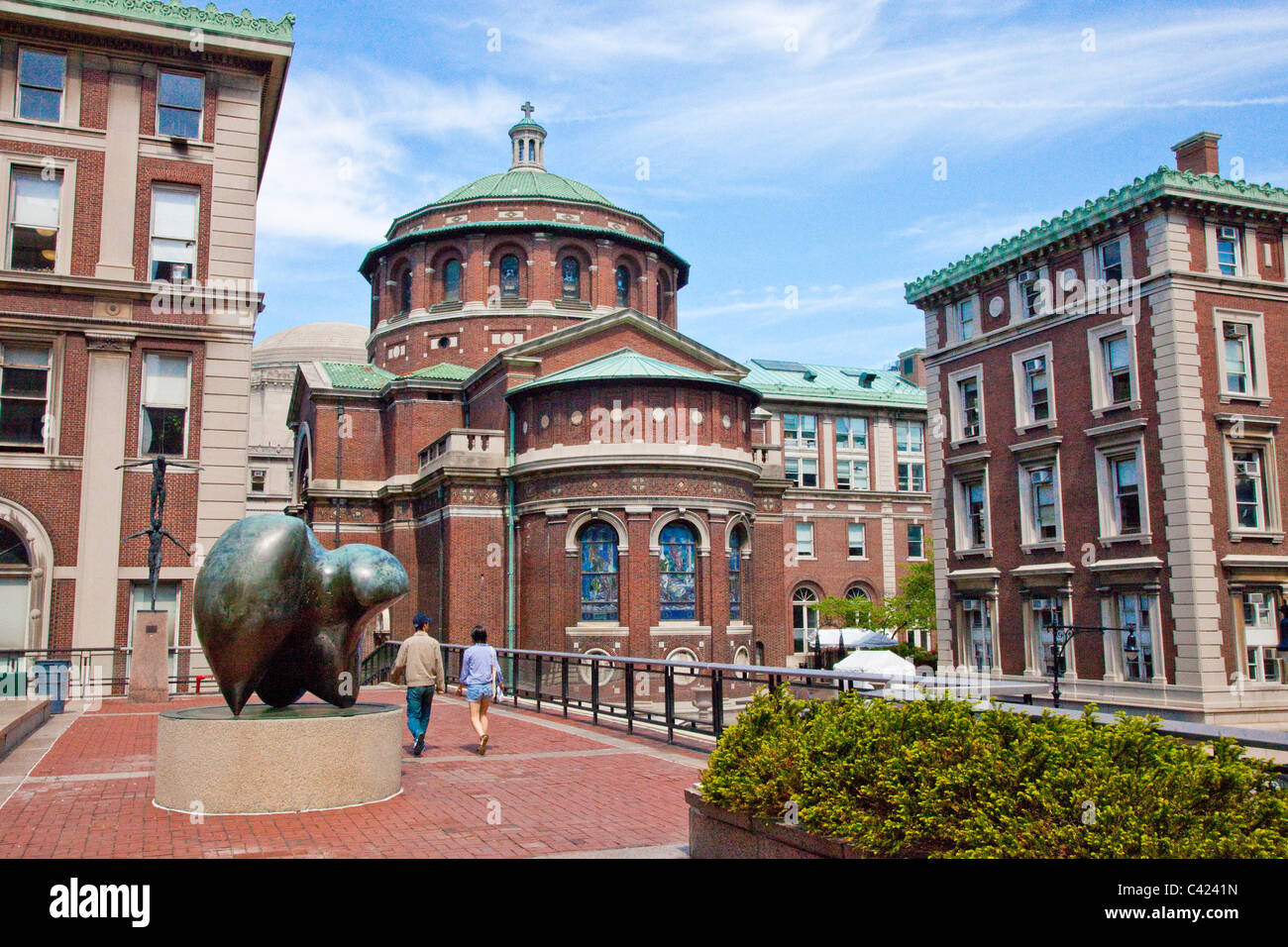 Columbia Universtiy, Manhattan, New York City Stock Photo