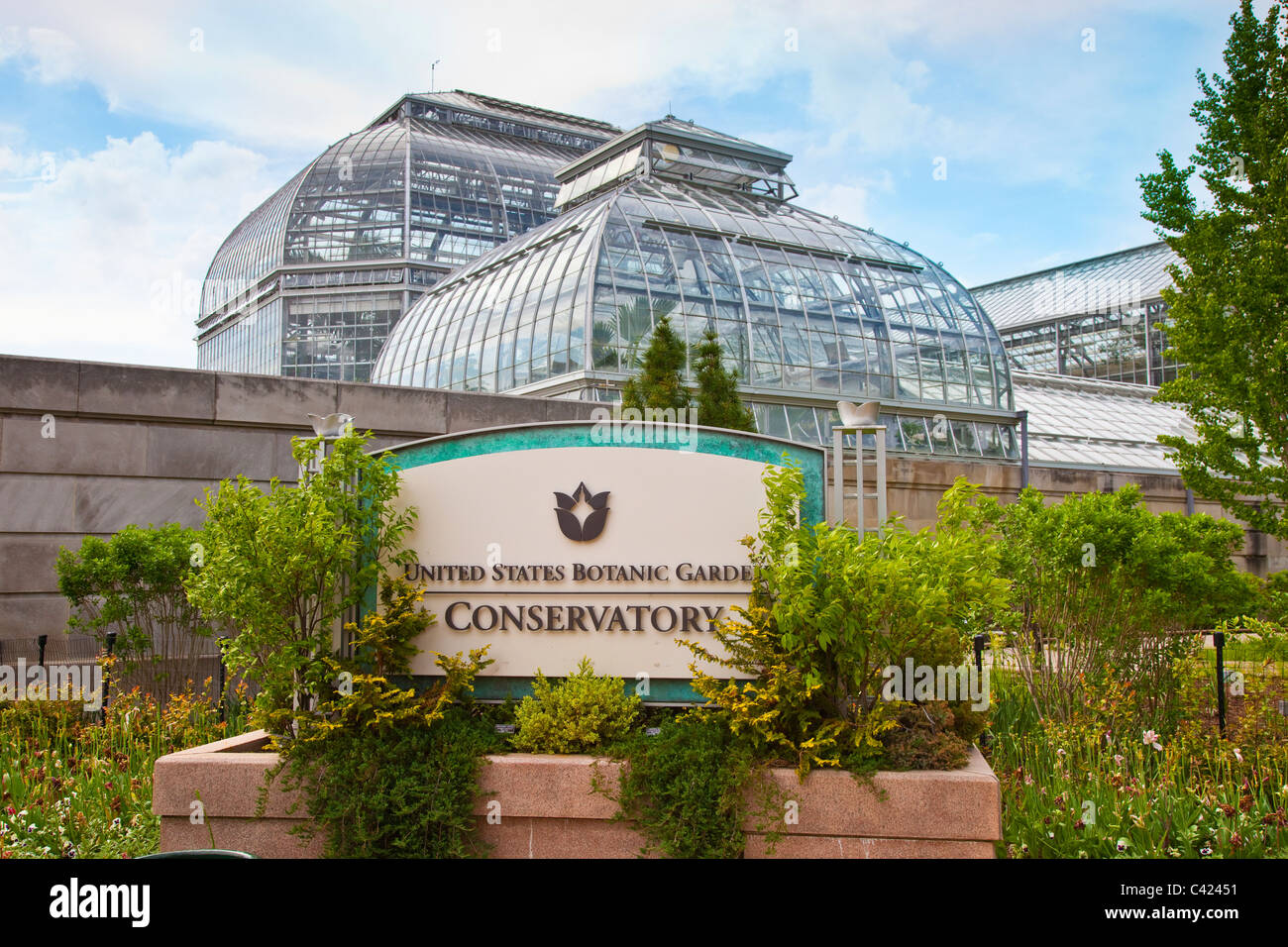 United States Botanic Garden Conservatory, Washington DC Stock Photo