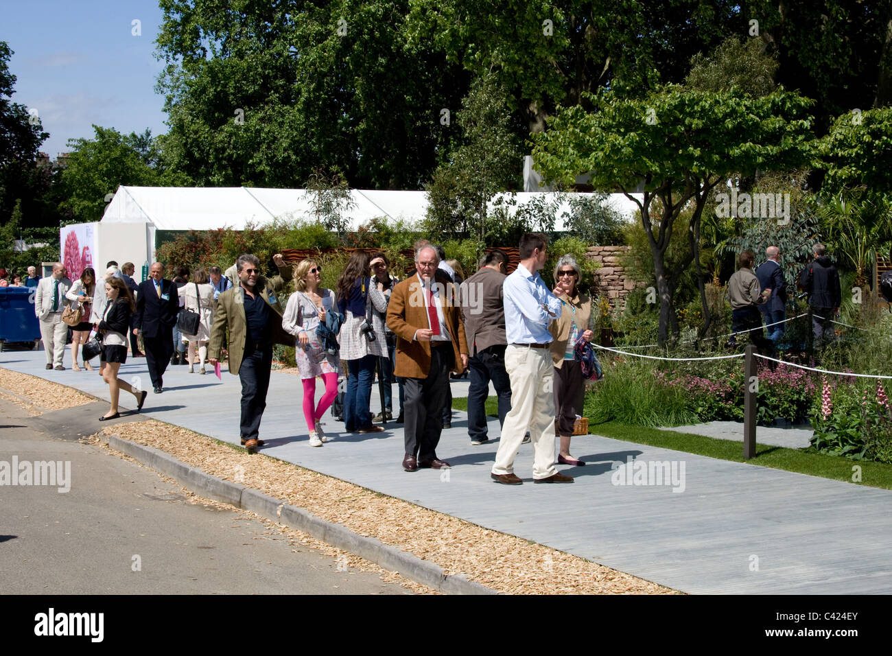 23.5.2011 RHS 2011 Chelsea Flower Show,London Stock Photo