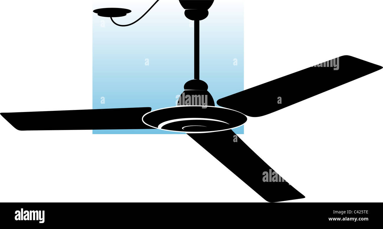 silhouette of a sealing fan Stock Photo - Alamy