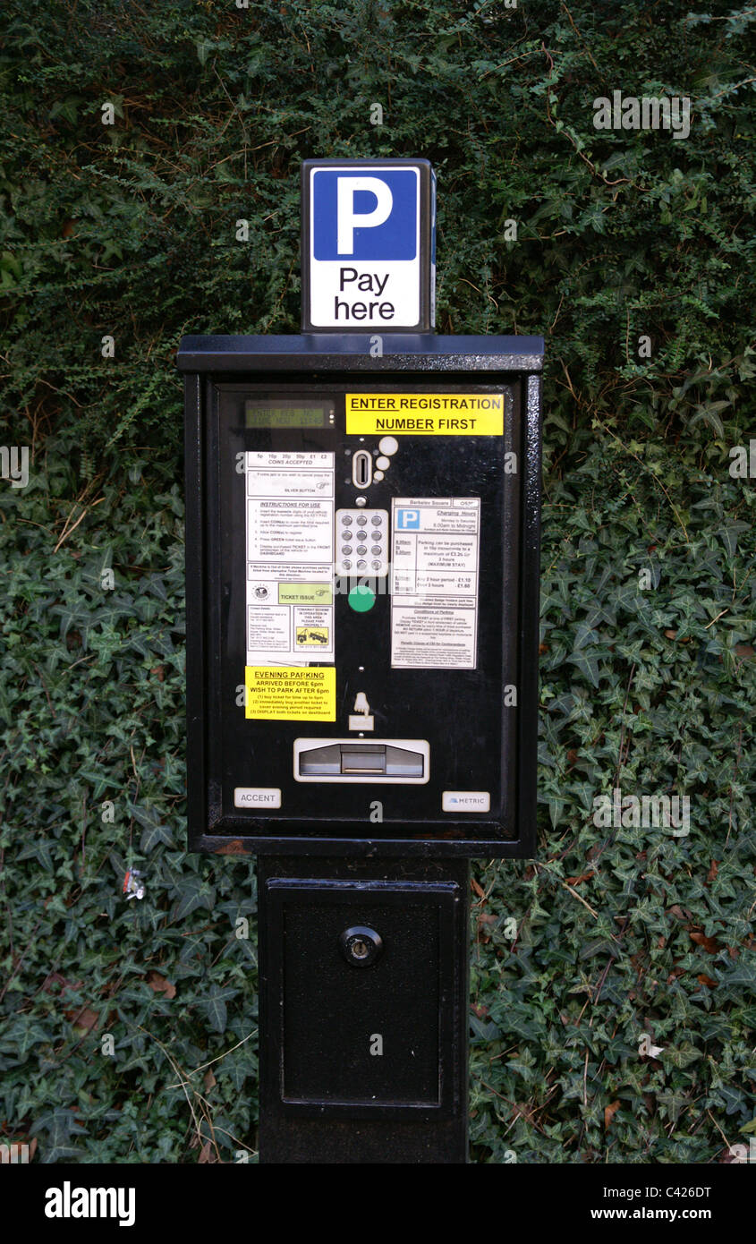 Bristol parking meter Stock Photo Alamy