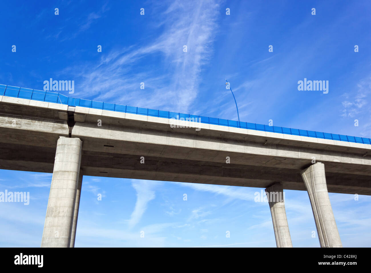 highway bridge Stock Photo