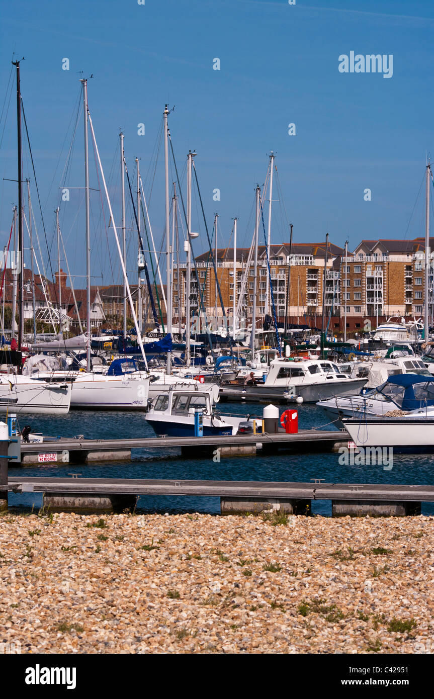 Sovereign Harbour Marina Eastbourne East Sussex England Stock Photo Alamy