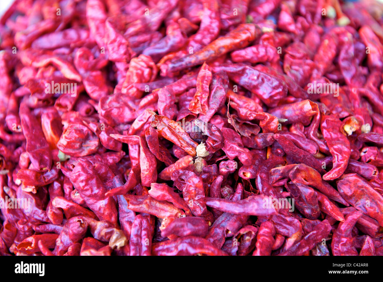 Red hot chili peppers Stock Photo - Alamy