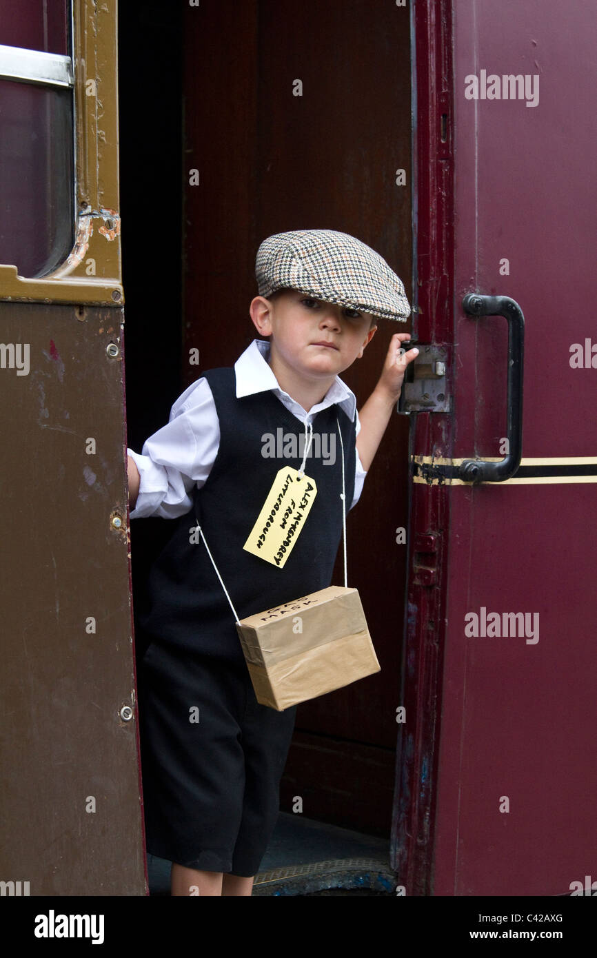 World War II Evacuee Boy World War II Evacuee Boy