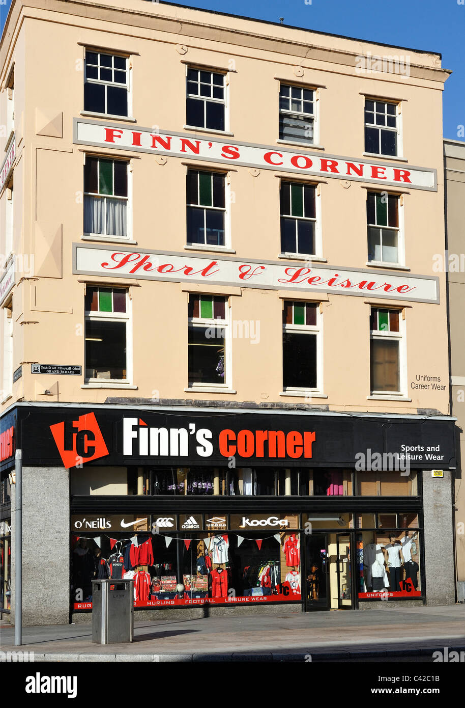 Finn's Corner Grand Parade Cork City Ireland Stock Photo