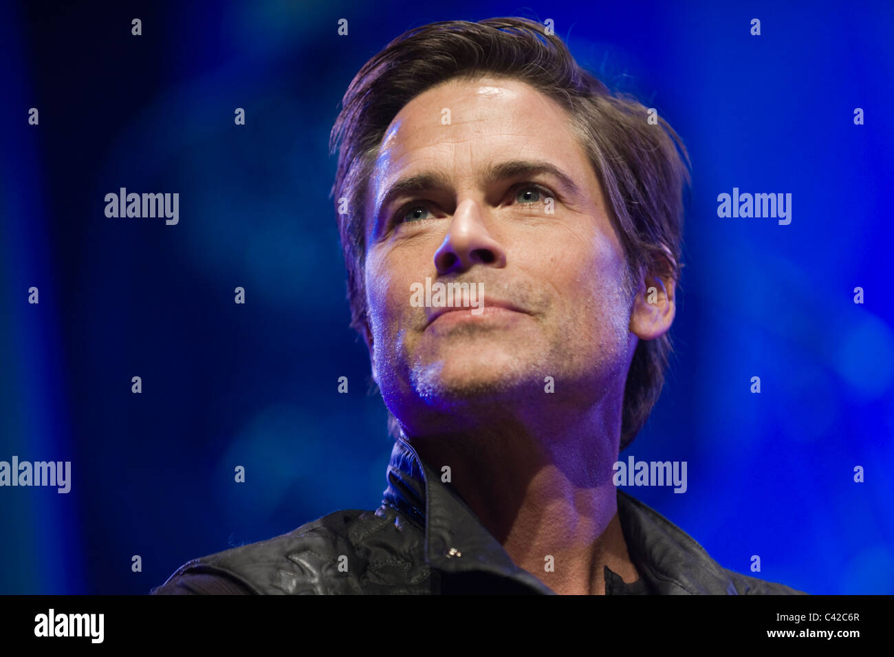 Rob Lowe American actor pictured at Hay Festival 2011 Stock Photo