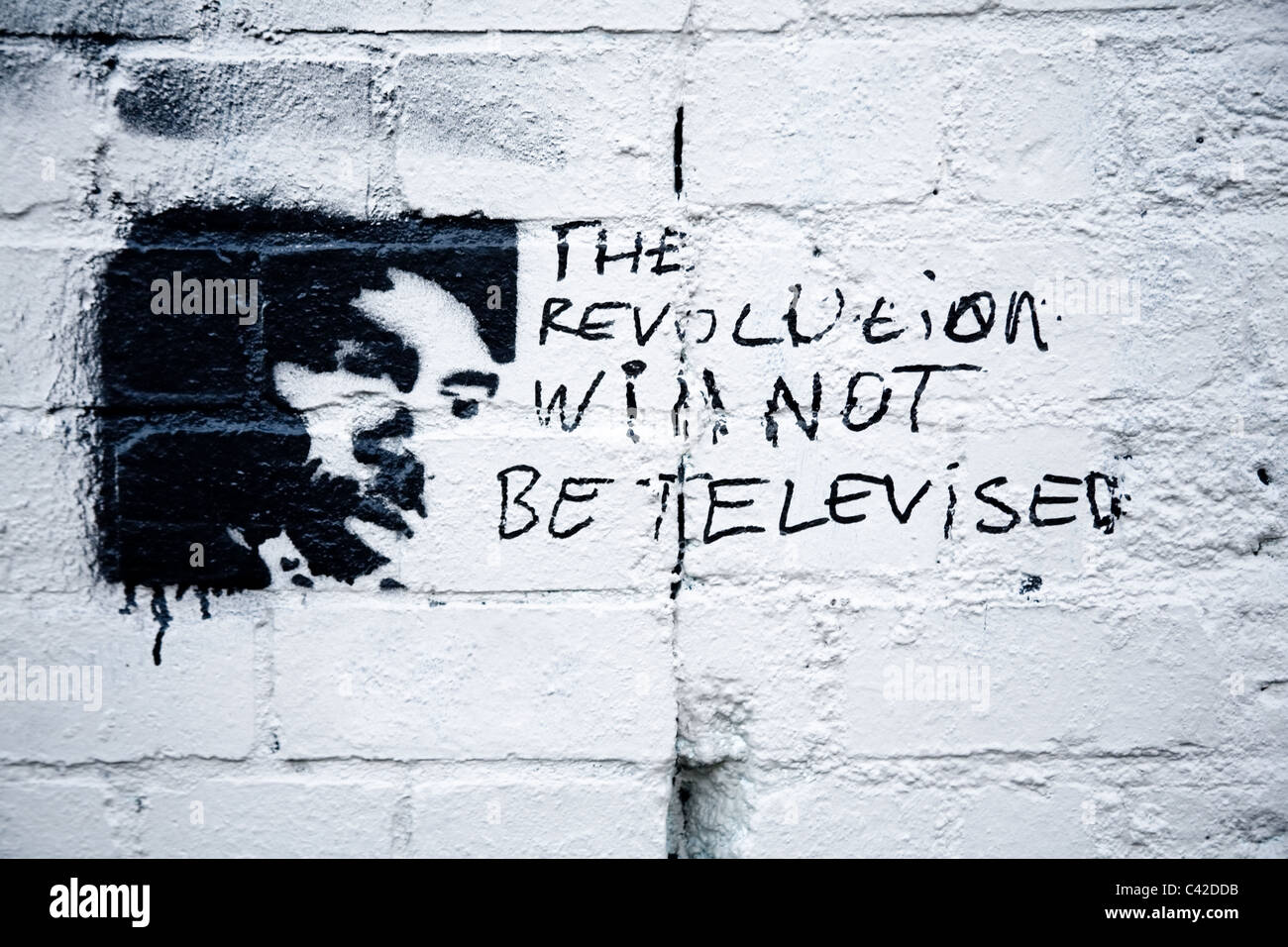 The Revolution Will Not Be Televised Stock Photo Alamy