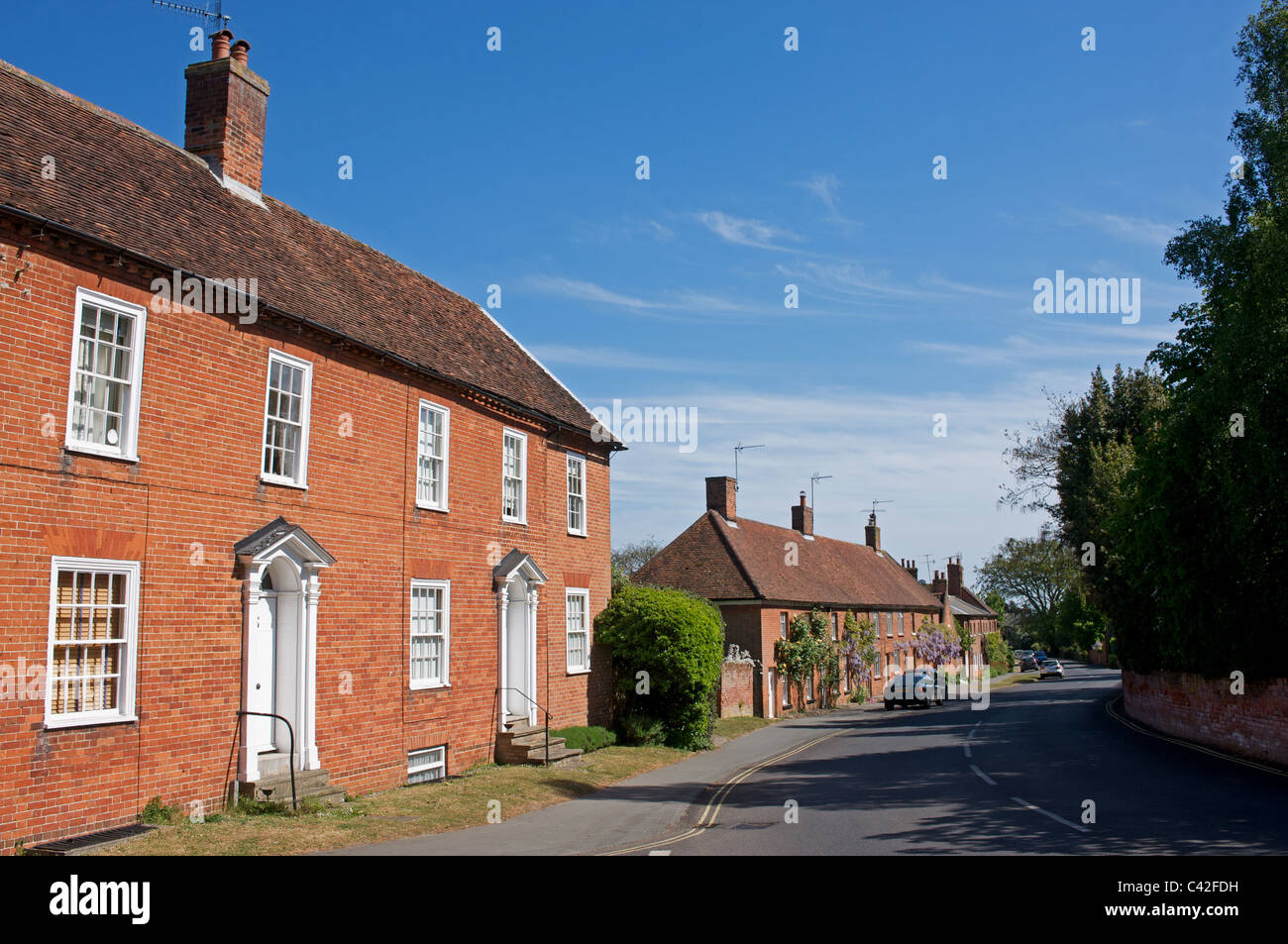 Residential properties, Orford, Suffolk, UK Stock Photo Alamy