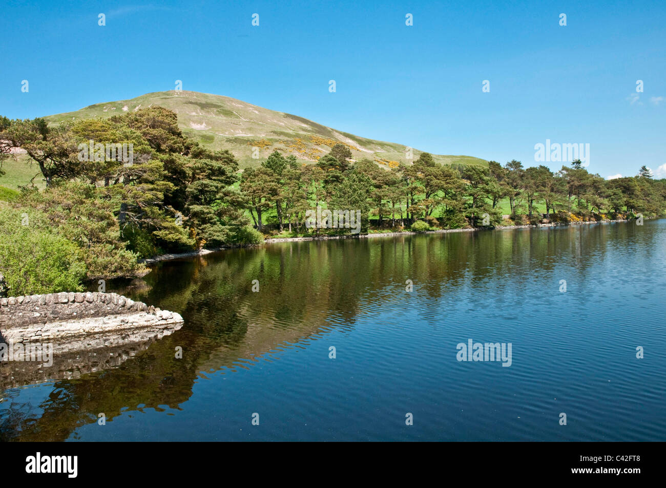 Glencorse Reservoir Flotterstone nr Edinburgh Midlothian Scotland Stock Photo