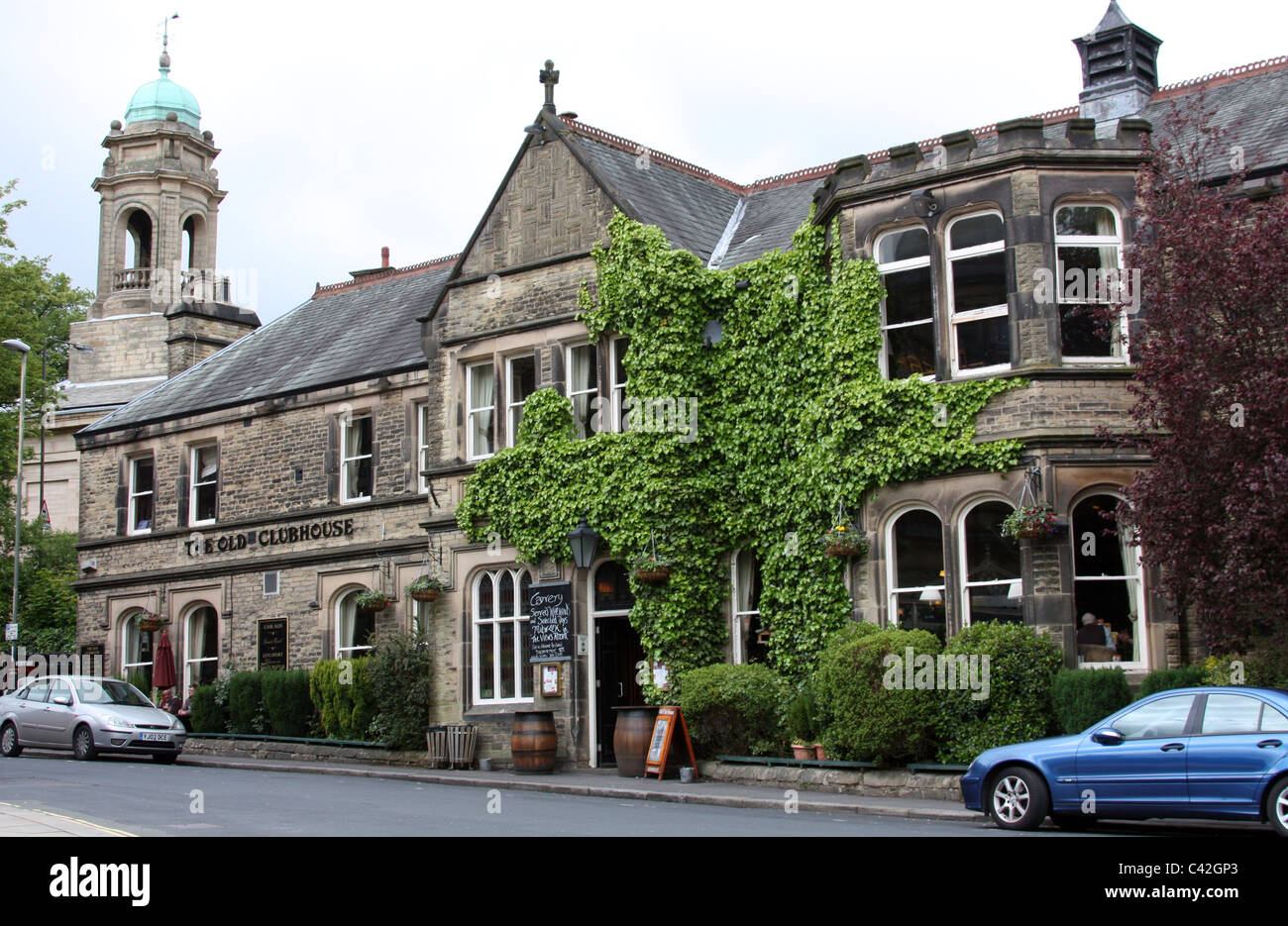 The Old Clubhouse in Buxton Stock Photo