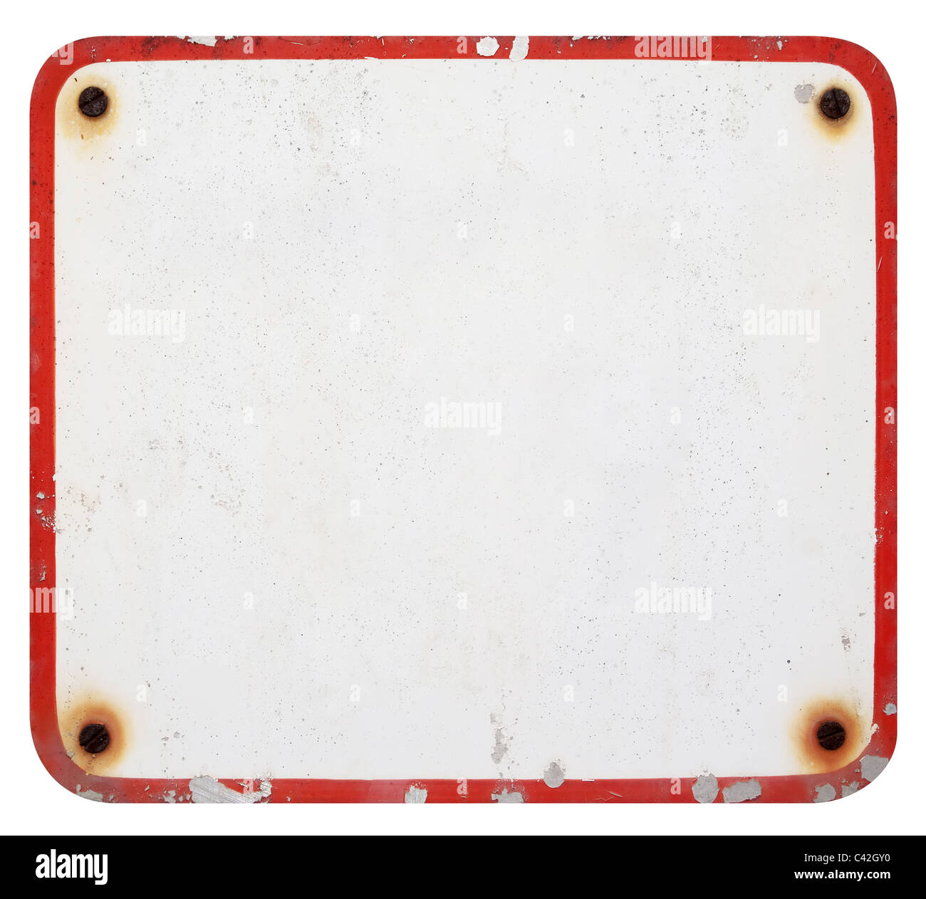 Metal plate path added Stock Photo Alamy