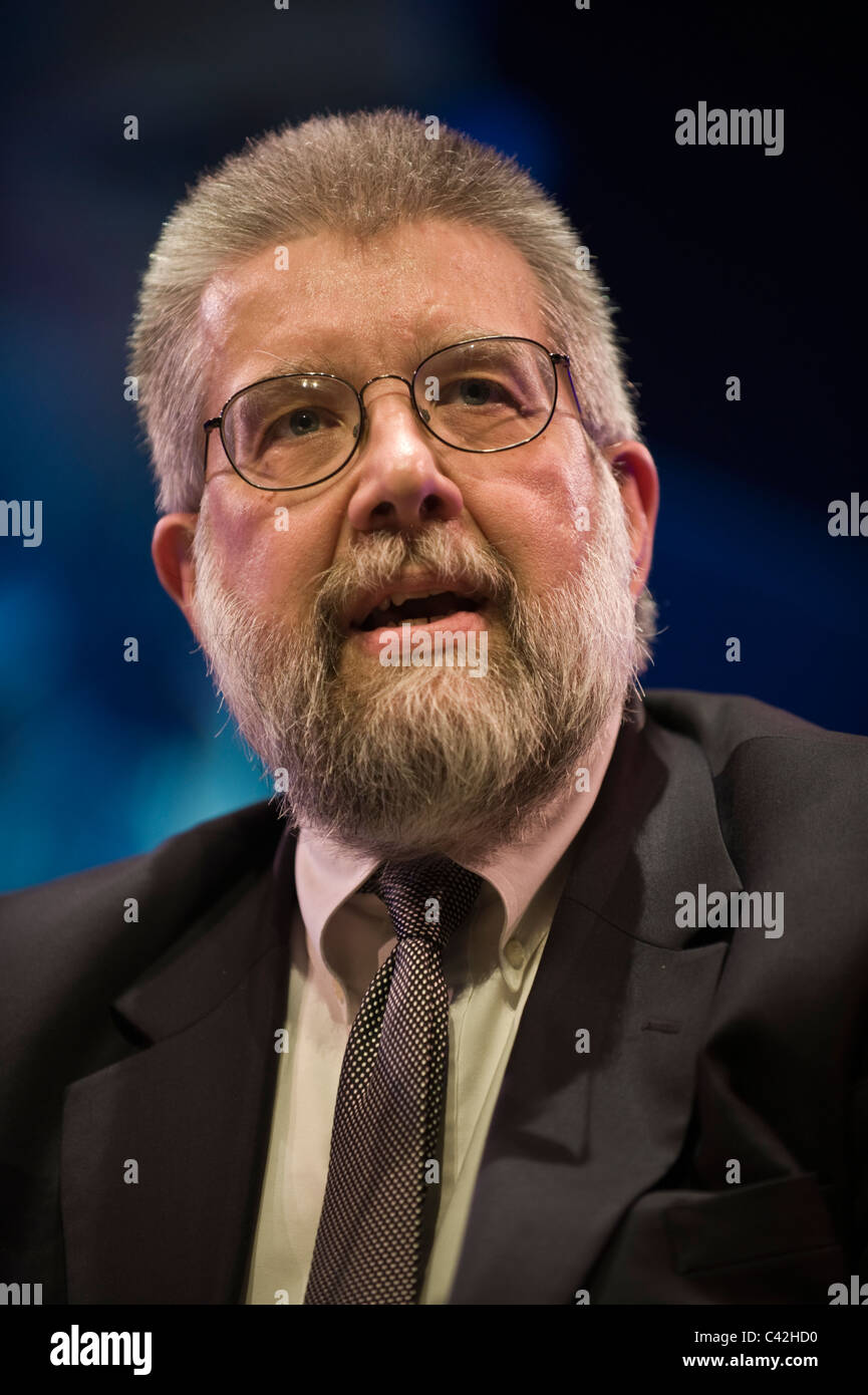 Michael Scheuer former head of CIA Bin Laden Unit pictured at Hay Festival 2011 Stock Photo