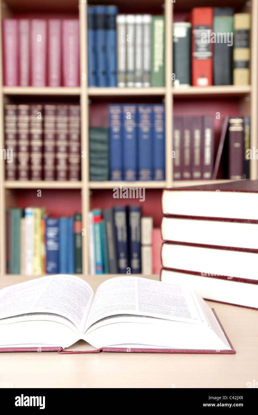 books in the library Stock Photo - Alamy