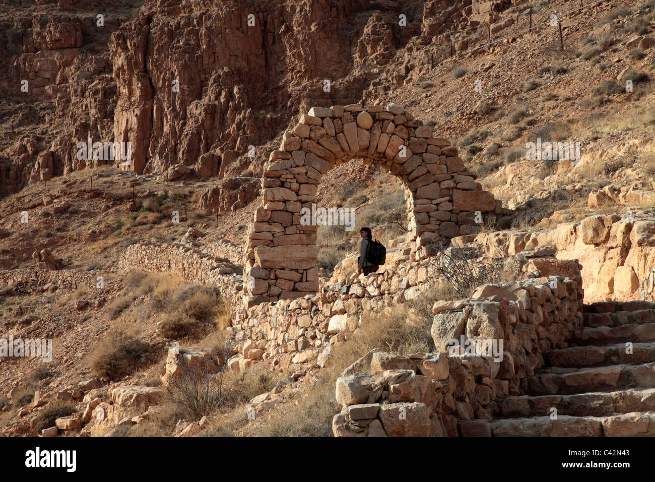 Deir Mar Musa Monastery, Syria Stock Photo
