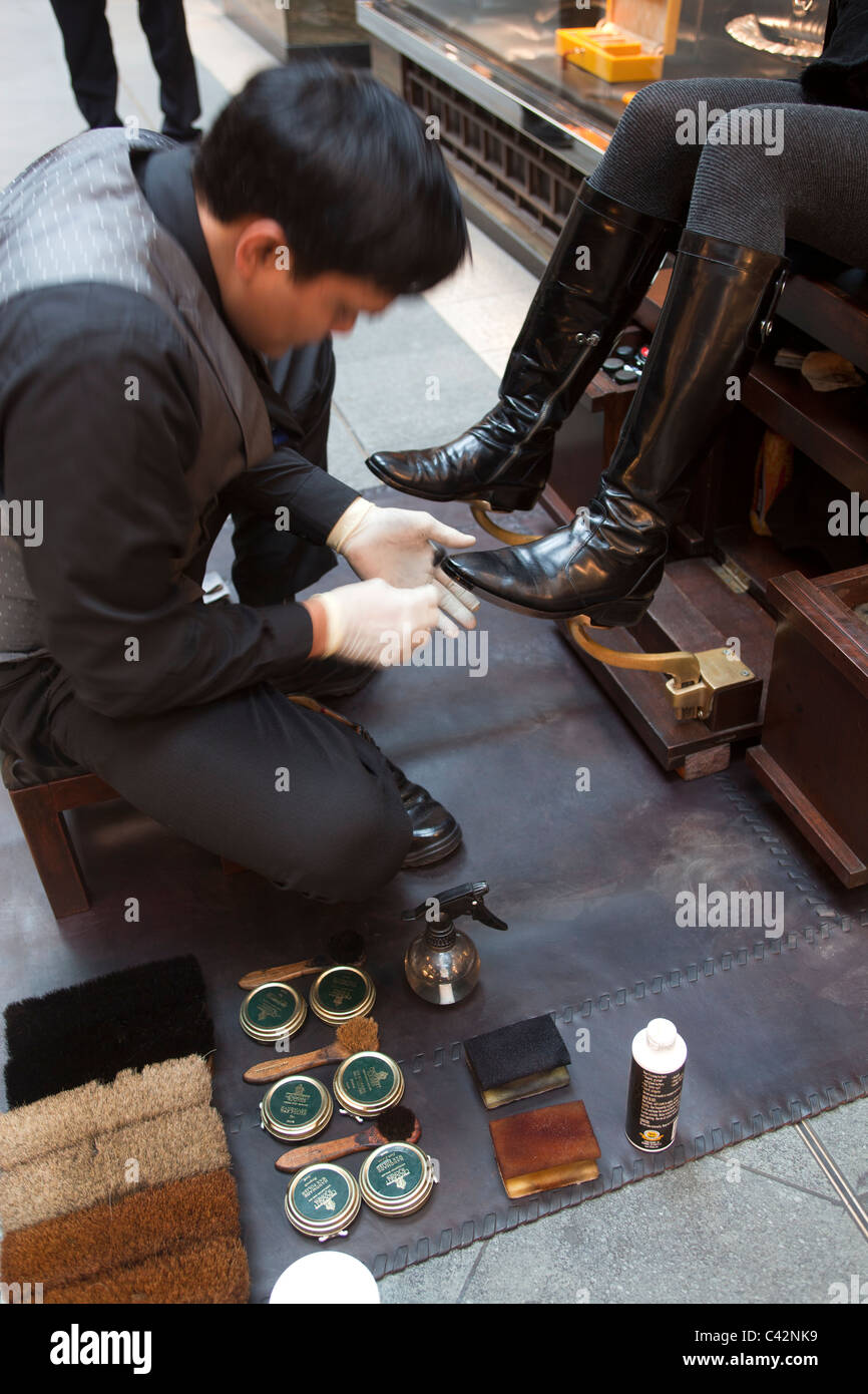 burlington arcade shoe shine
